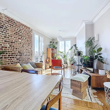 Appartement Bright In Mouzaia 19th Arrondissement